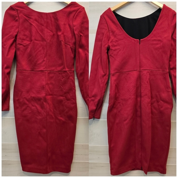 Robert Rodriguez Dresses & Skirts - {10} Robert Rodriguez Red Structured Dress